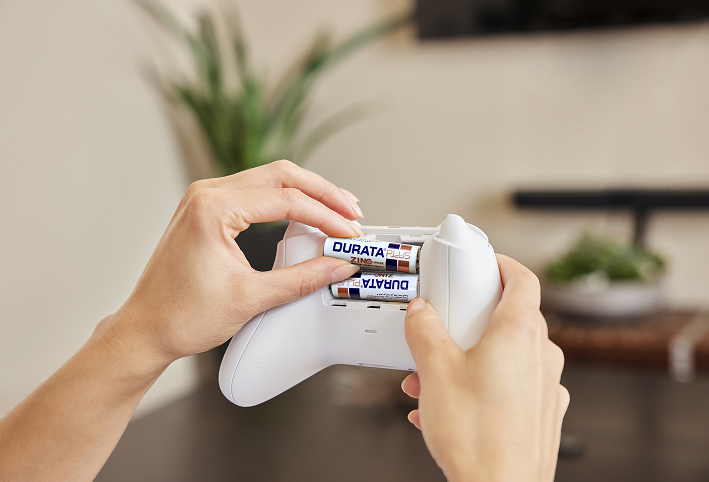 Durataplus battery in game controller